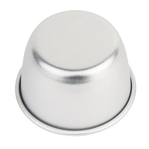 Vogue Mini Pudding Basin Aluminium - 85x50mm 227ml - Image 4