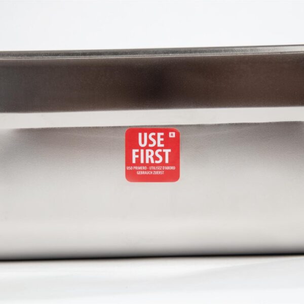Hygiplas Removable Use First Label 1'' (Roll 1000) - Image 5
