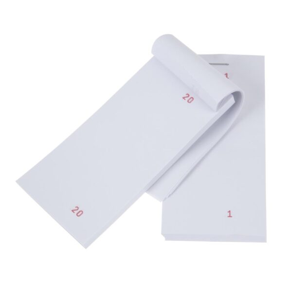 Olympia Non Carbon Single Pad White Small (Pack 50) - Image 6
