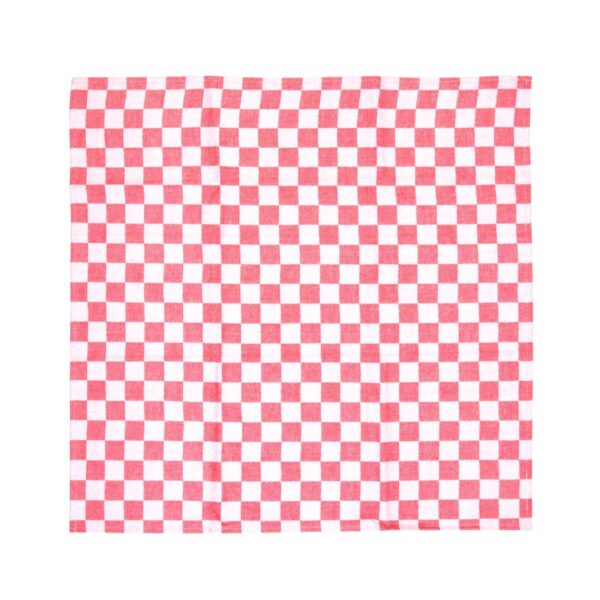 Vogue Chef Tea Towel Red - 660x660mm 26x26" - Image 2