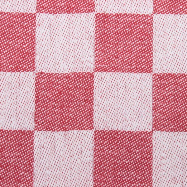 Vogue Chef Tea Towel Red - 660x660mm 26x26" - Image 3