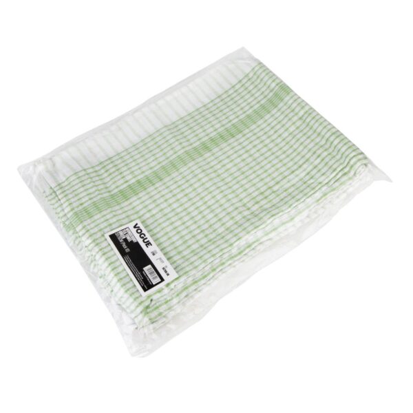 EDLP - Wonderdry Tea Towel Green - 762x508mm (Pack 10) - Image 2