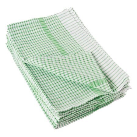 EDLP - Wonderdry Tea Towel Green - 762x508mm (Pack 10)