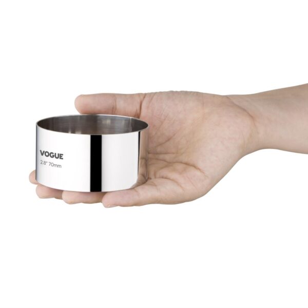 Vogue Mousse Ring St/St - 70x35mm - Image 2