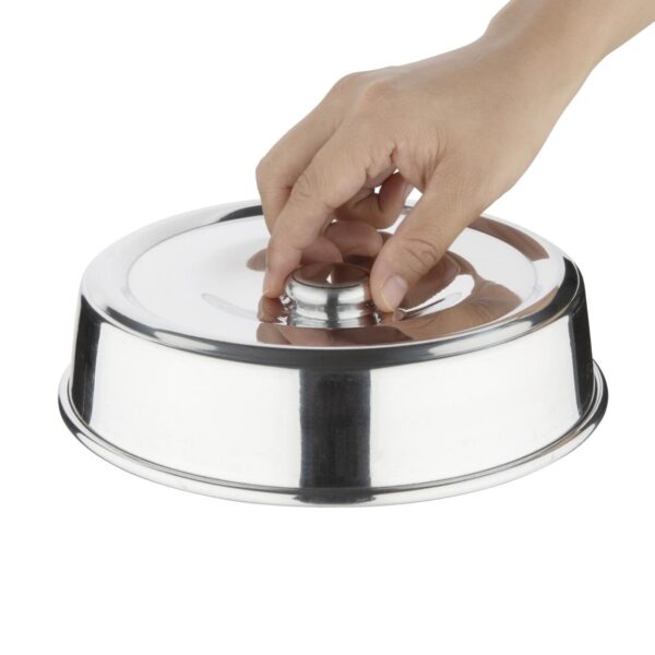 Vogue Plate Cover Aluminium - 200mm 8" - Image 5