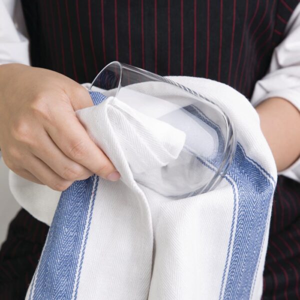 EDLP - Vogue Tea Towel Blue - 760x510mm - Image 4