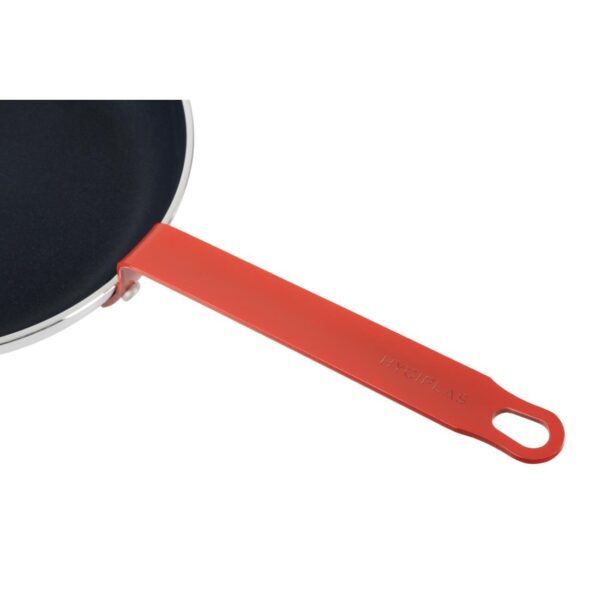 Hygiplas Frypan Aluminium Non-stick Teflon Platinum Plus Red Handle - 280x45mm - Image 4