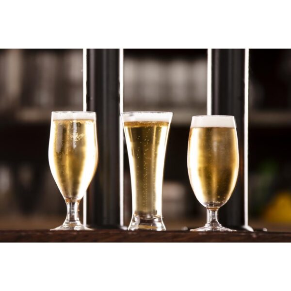 Olympia Pilsner Beer Glass - 358ml (Box 24) - Image 2