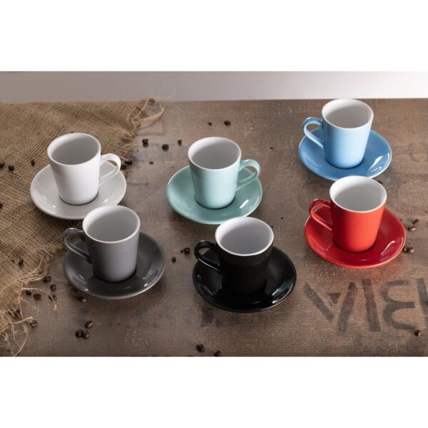 Olympia Cafe Flat White Saucer Black (Fits CU961) - 135mm (Box 12) - Image 14
