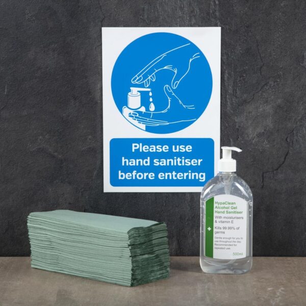 Jantex Green Z Fold Hand Towels 1ply (Pack 12 x 250sheets) - Image 5