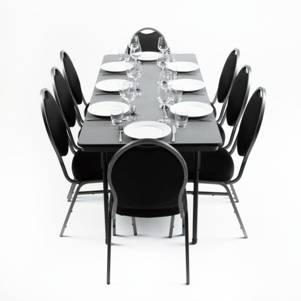 Bolero Folding Banquet Rectangular Table ABS - 1830mm - Image 3