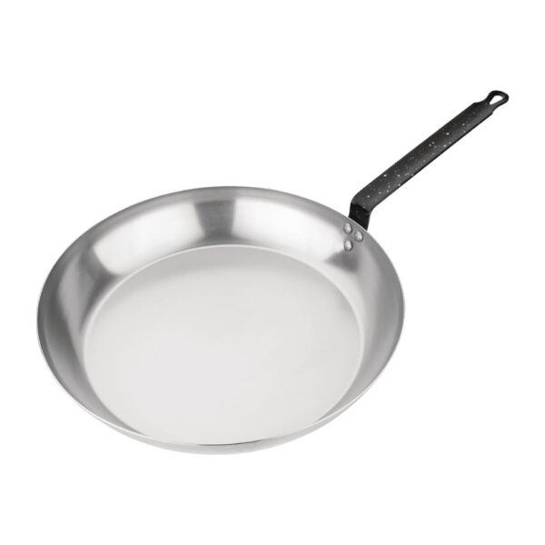 Vogue Frying Pan Carbon Steel - 350mm 14" - Image 2