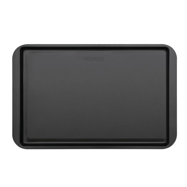 Vogue Baking Tray Non Stick St/St - 480x305x25mm 19x12x1" - Image 3