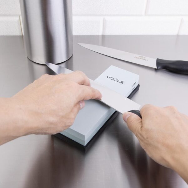 Vogue Dual Grit Whetstone 400-1000 - 25x75mm 1x3" - Image 4