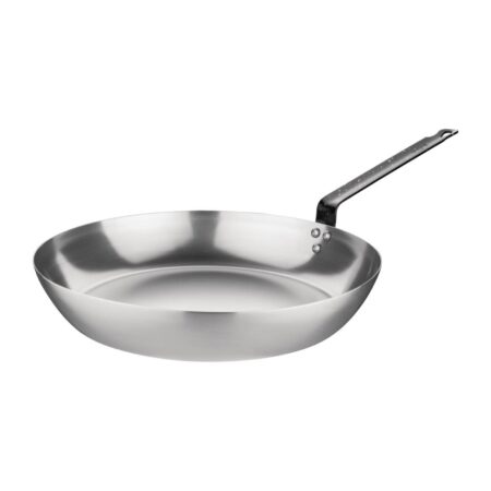 Vogue Carbon Steel Induction Frying Pan - 250mm
