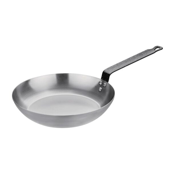 Vogue Carbon Steel Induction Frying Pan - 250mm - Image 3