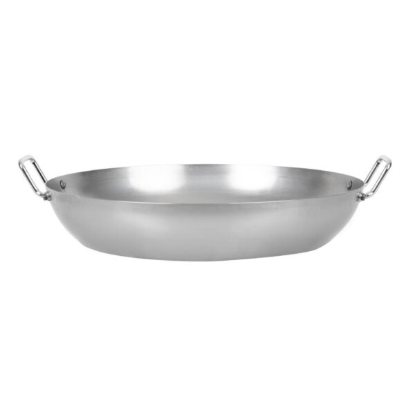 Vogue Carbon Steel Paella Pan - 400mm - Image 2