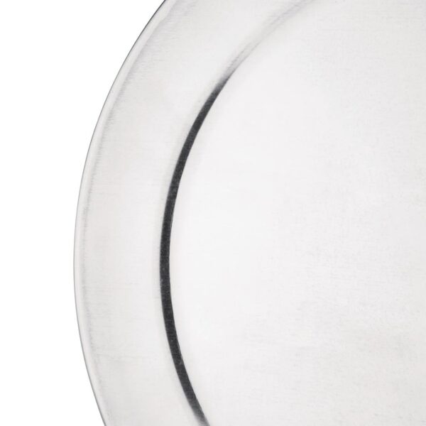 Vogue Pizza Tray Wide Rim Aluminum - 200mm - Image 2