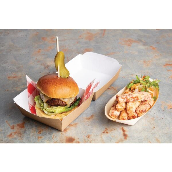 Red Gingham Greaseproof Paper - 250x250mm (Pack 200) - Image 8