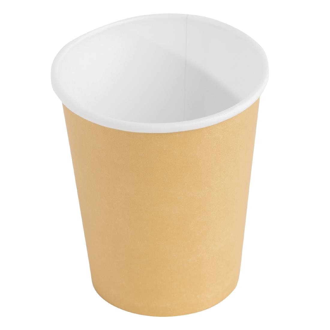 Fiesta Recyclable Hot Cup Single Wall Kraft 8oz (Box 1000) - Image 3