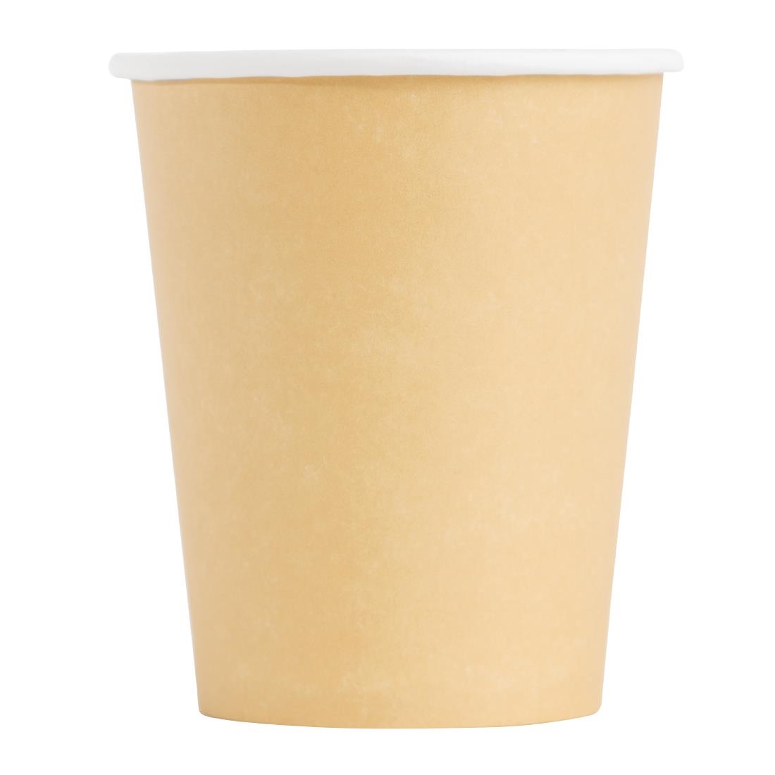 Fiesta Recyclable Hot Cup Single Wall Kraft 8oz (Box 1000) - Image 6