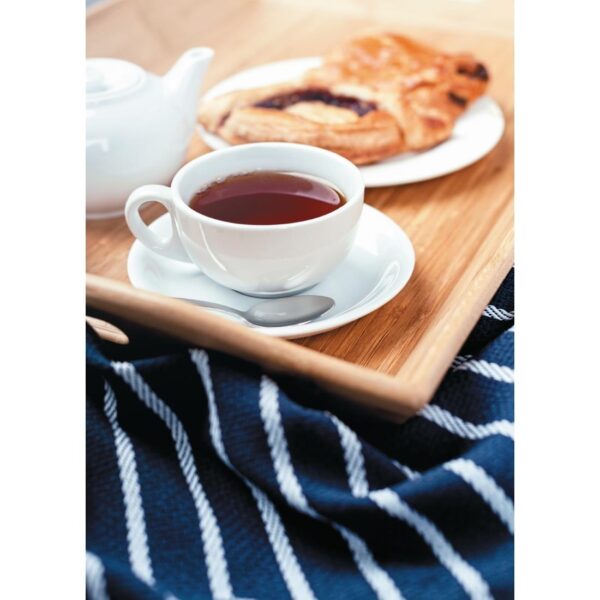 Olympia Whiteware Cappuccino Cup - 7oz (Box 12) - Image 4