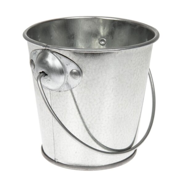 Olympia Round Galvanised Bucket - 78(H)x80(W)mm - Image 4