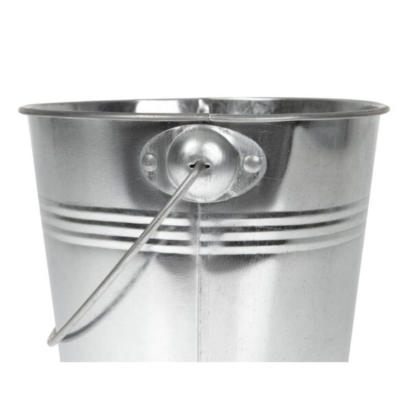 Olympia Round Galvanised Bucket - 130(H)x130(W)mm - Image 7