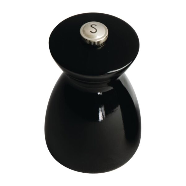 Olympia dark wood salt and pepper mill set black - Image 5