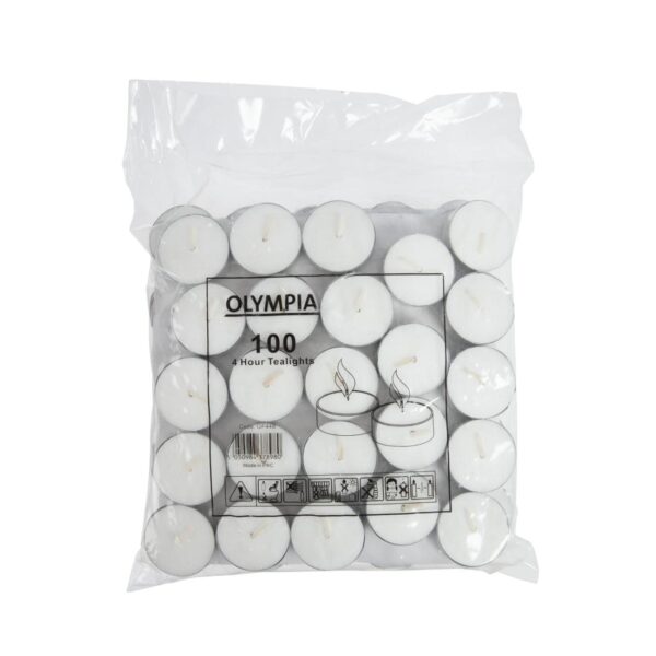 Olympia 4 hour Tealight (Bag 100)