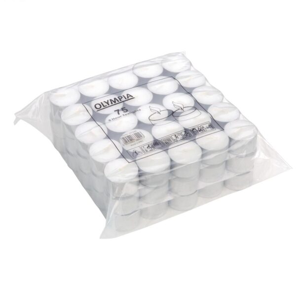 EDLP - Olympia 8 hour Tealight (Bag 75) - Image 6