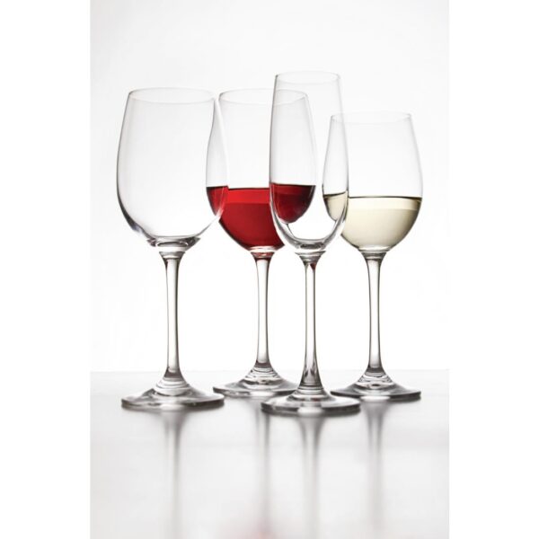 Olympia Crystal Modale Wine Glass - 395ml 14oz (13.25USoz) (Box 6) - Image 2