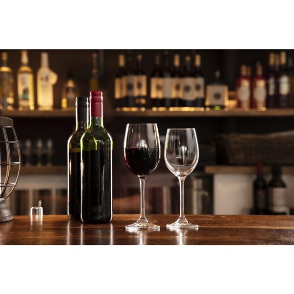 Olympia Crystal Modale Wine Glass - 395ml 14oz (13.25USoz) (Box 6) - Image 5