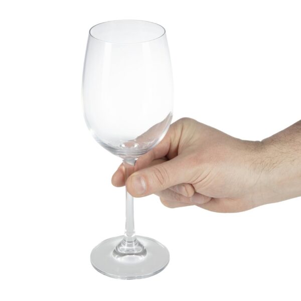 Olympia Crystal Modale Wine Glass - 395ml 14oz (13.25USoz) (Box 6) - Image 6