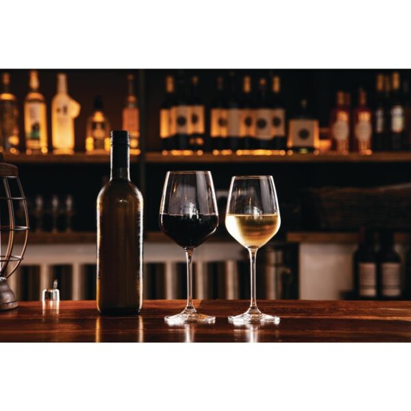 Olympia Crystal Chime Wine Glass - 495ml 17.5oz (16.75USoz) (Box 6) - Image 3