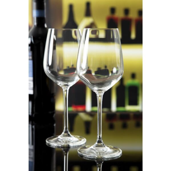 Olympia Crystal Chime Wine Glass - 365ml 12.75oz (12.25USoz) (Box 6) - Image 10