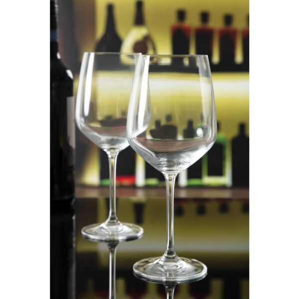 Olympia Crystal Chime Wine Glass - 620ml 21.75oz (21USoz) (Box 6) - Image 6
