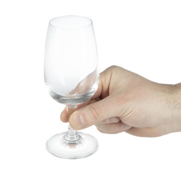 Olympia Crystal Bar Collection Wine Tasting Glass 220ml 7.75oz (7.5USoz) (Box 6) - Image 3