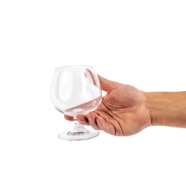 Olympia Crystal Bar Collection Brandy Glass - 400ml 14oz (13.5USoz) (Box 6) - Image 4