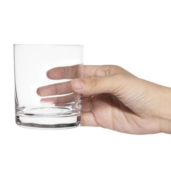 Olympia Crystal Old Fashioned Tumbler - 280ml 9.75oz (9.5USoz) (Box 6) - Image 3