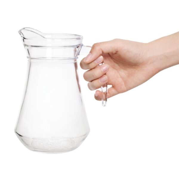 Olympia Glass Jug - 1Ltr (Box 6) - Image 7