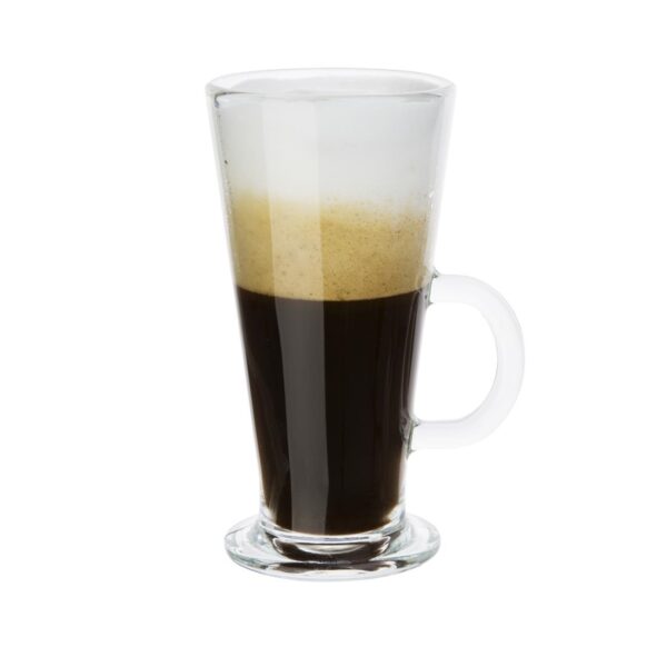 Olympia Toughened Coffee Latte Glass - 285ml 10oz (Box 12) - Image 7