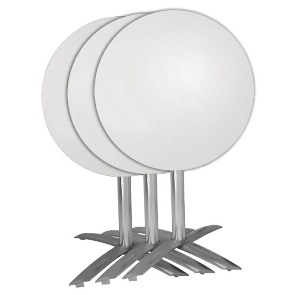 Flip Top Aluminium Table Base - Image 3