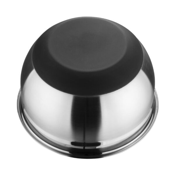Vogue Mixing Bowl St/St with Silicone Base - 5Ltr 169fl oz - Image 3