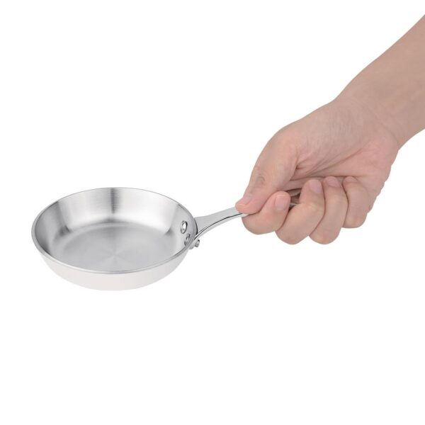 Vogue Tri Wall Mini Frypan - 100mm 4" 1/82Ltr 4fl oz - Image 4
