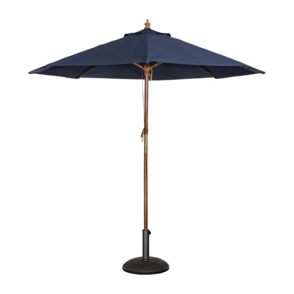 Bolero Round Pulley Umbrella Navy Blue - 2.5m