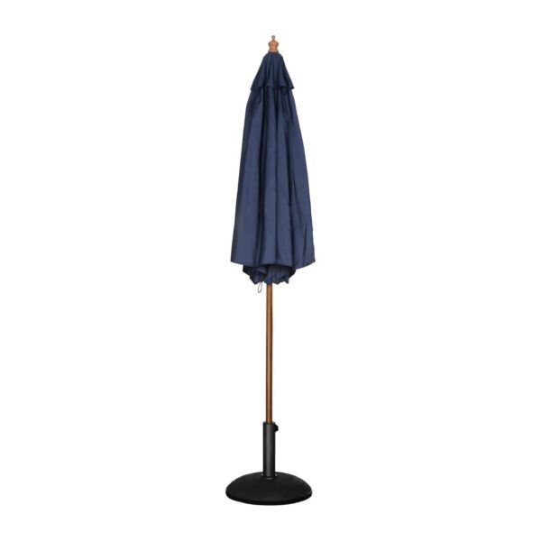 Bolero Round Pulley Umbrella Navy Blue - 3m - Image 3