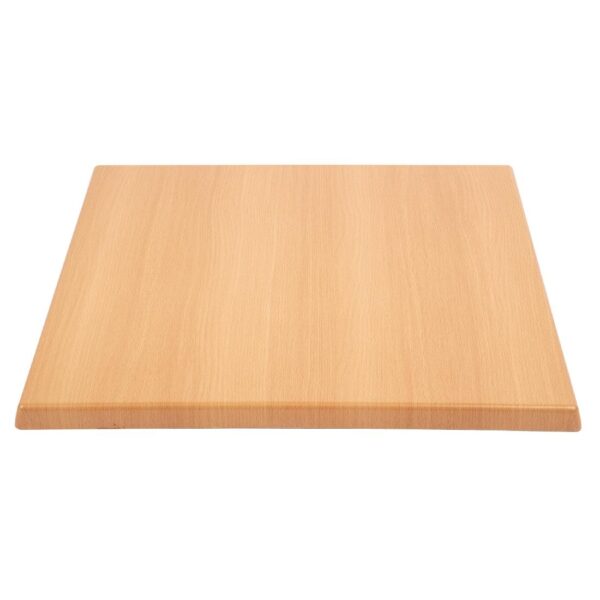 Bolero Square 700mm Table Top (Beech) - Image 2