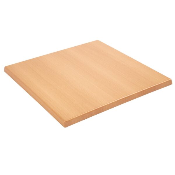 Bolero Square 700mm Table Top (Beech) - Image 3