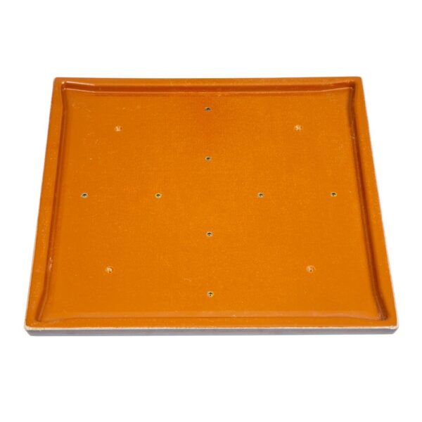 Bolero Square 600mm Table Top (Dark Brown) - Image 5